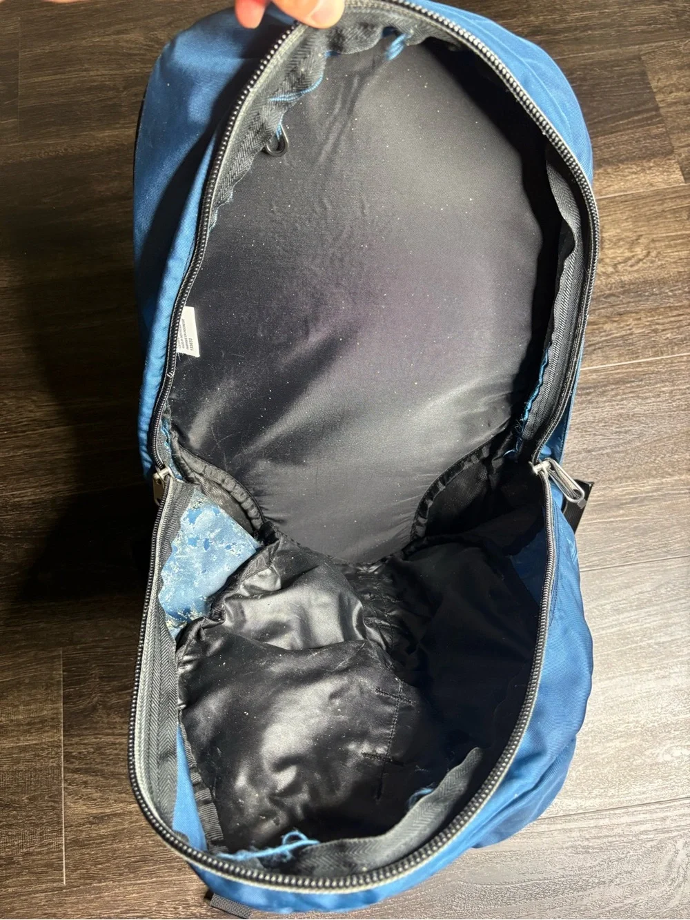 The North Face Big Shot Backpack Navy/Black Discontinued Y2k